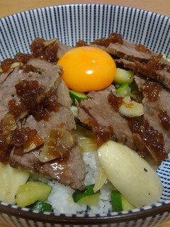 ローストビーフ丼-レシピのメイン写真