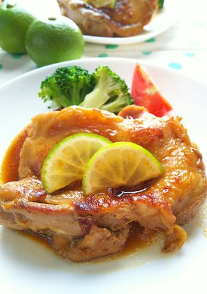 チキンステーキ☆かぼす醤油だれ-レシピのメイン写真