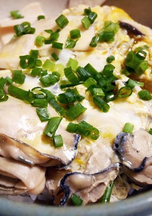 ぷりぷりの牡蠣がタップリ！家庭の牡蠣丼-レシピのメイン写真