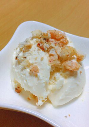 おかきバニラアイス-レシピのメイン写真