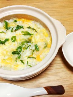 寒い夜に!たまご粥-レシピのメイン写真