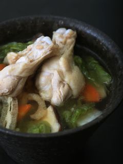 天然だしパックで作る 和風手羽元スープ-レシピのメイン写真