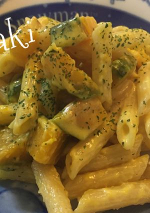ホクホク！かぼちゃのクリームパスタ☆-レシピのメイン写真