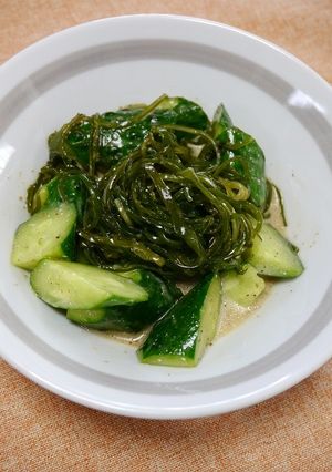 ヘルシー！きゅうりと切り昆布のゴマサラダ-レシピのメイン写真