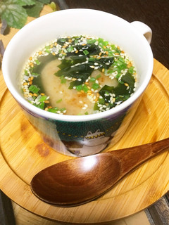 簡単!スープおにぎり-レシピのメイン写真