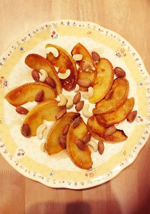 ココナッツオイルのリンゴ焼き-レシピのメイン写真