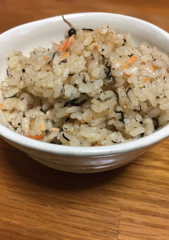 鮭ときのこの炊き込みご飯-レシピのメイン写真