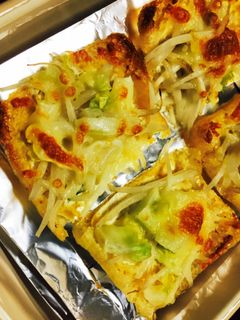 お揚げピザ-レシピのメイン写真