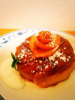 簡単☆りんごとHMでタルトタタン風ケーキ-レシピのメイン写真