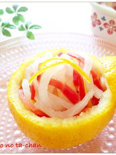 ✿おせち&作り置き 紅白なます(柚子)✿-レシピのメイン写真