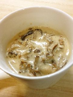 乾燥きのこクリームスープ-レシピのメイン写真