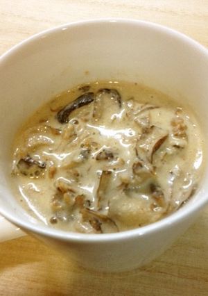 乾燥きのこクリームスープ-レシピのメイン写真