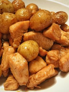 新じゃがと鶏の甘辛バター炒め☆-レシピのメイン写真