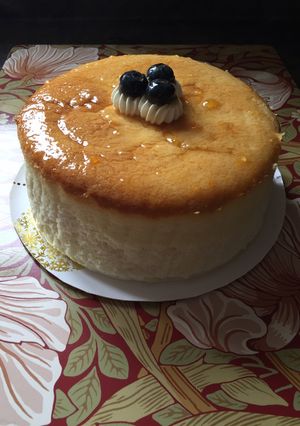 スフレチーズケーキ-レシピのメイン写真