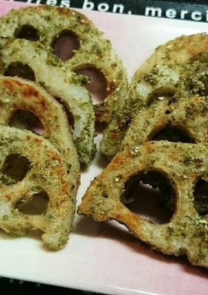 ＊蓮根のり塩焼き＊-レシピのメイン写真