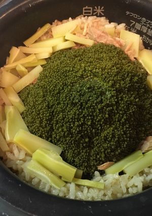 丸ごとブロッコリーごはん-レシピのメイン写真