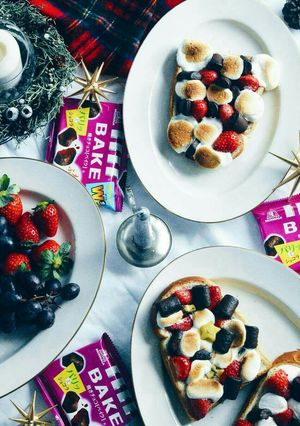 焼きチョコベイクでぎゅうぎゅうトースト-レシピのメイン写真