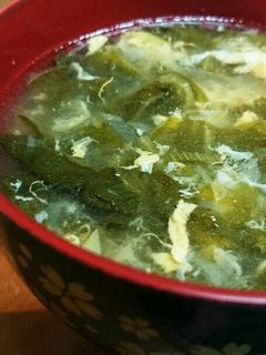 *白菜とネギのかき玉中華風スープ*-レシピのメイン写真