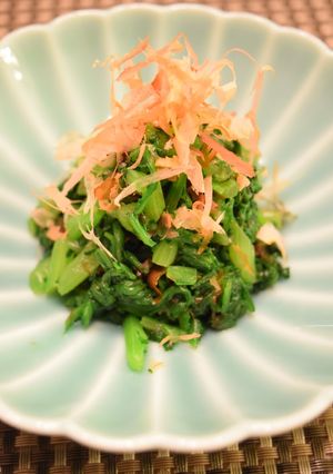 簡単☆料亭の味☆春菊のおひたし-レシピのメイン写真