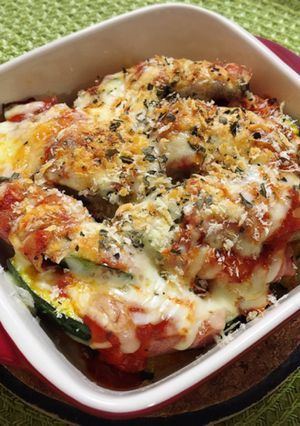 ベーコン巻き南瓜のイタリアンチーズ焼き♡-レシピのメイン写真