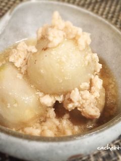 里芋のとろ~り肉あんかけ*レンジで15分-レシピのメイン写真