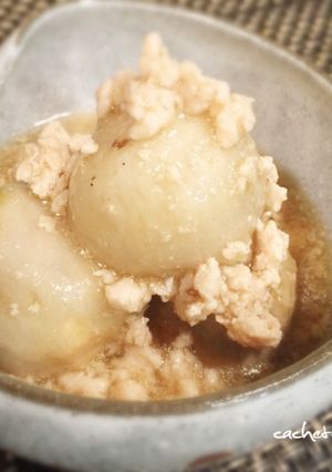 里芋のとろ～り肉あんかけ＊レンジで15分-レシピのメイン写真