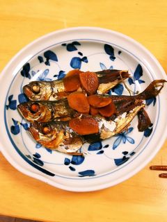 鯵の甘辛煮-レシピのメイン写真