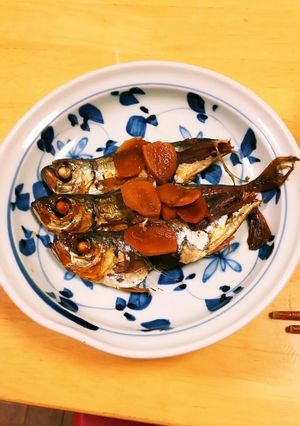 鯵の甘辛煮-レシピのメイン写真