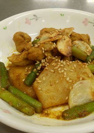 八幡平ポークとかぶのカレー炒め-レシピのメイン写真