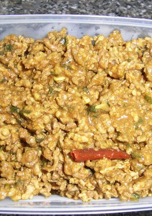 作置♪便利+絶品ひき肉のドライカレー★-レシピのメイン写真