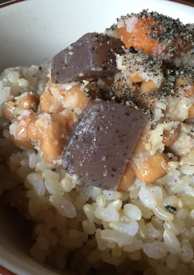 卯の花と納豆のご飯-レシピのメイン写真