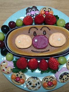 簡単❗ アンパンマンケーキ-レシピのメイン写真