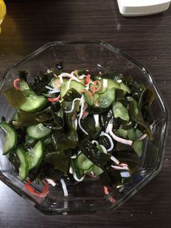 ☆きゅうりと生わかめの酢の物☆-レシピのメイン写真