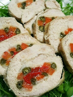 ロールチキン☆炊飯器で-レシピのメイン写真