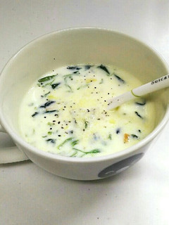 余ったホワイトソースで簡単スープ-レシピのメイン写真