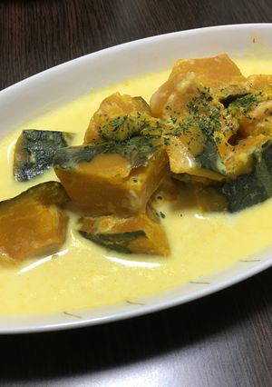 かぼちゃのミルク煮-レシピのメイン写真