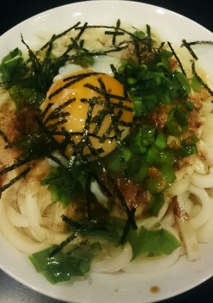 シンプル醤油かけ うどん-レシピのメイン写真