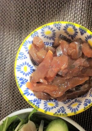 ぶりのお刺身、柚子胡椒の醤油漬け-レシピのメイン写真