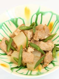 豚肉の梅酒煮【学校給食】-レシピのメイン写真
