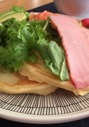 ホットケーキでパンケーキ風-レシピのメイン写真