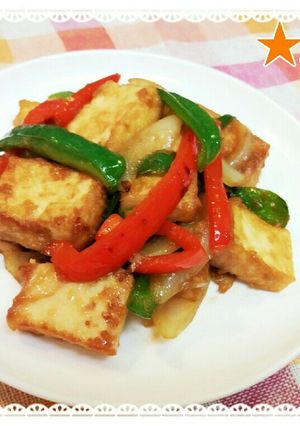 厚揚げのしょうが焼き風-レシピのメイン写真