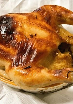 味付け失敗知らず！丸鶏のローストチキン-レシピのメイン写真
