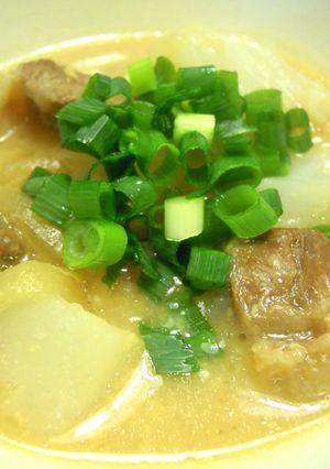 牛すね肉の酒粕みそ煮込み-レシピのメイン写真