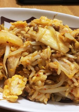 キムチで簡単チャーハン!-レシピのメイン写真