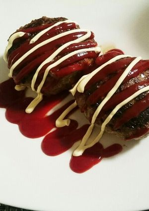 玉ねぎそのまま手抜きハンバーグ-レシピのメイン写真