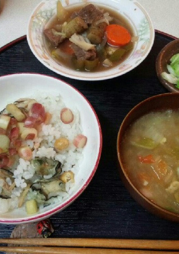 牡蠣ご飯（血管ダイエット食1043）-レシピのメイン写真