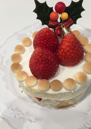 簡単！10分で作れる赤ちゃんケーキ！-レシピのメイン写真