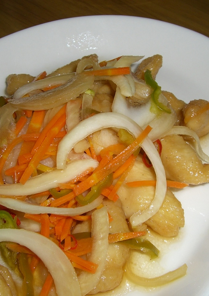 節約♪ささみと常備野菜で南蛮漬-レシピのメイン写真