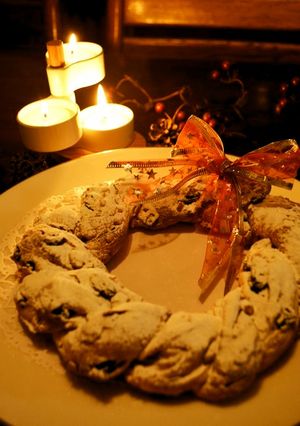 Xmasリース✿シュトーレン-レシピのメイン写真