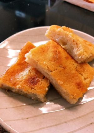 混ぜるだけケーキ　バナナとヨーグルト-レシピのメイン写真